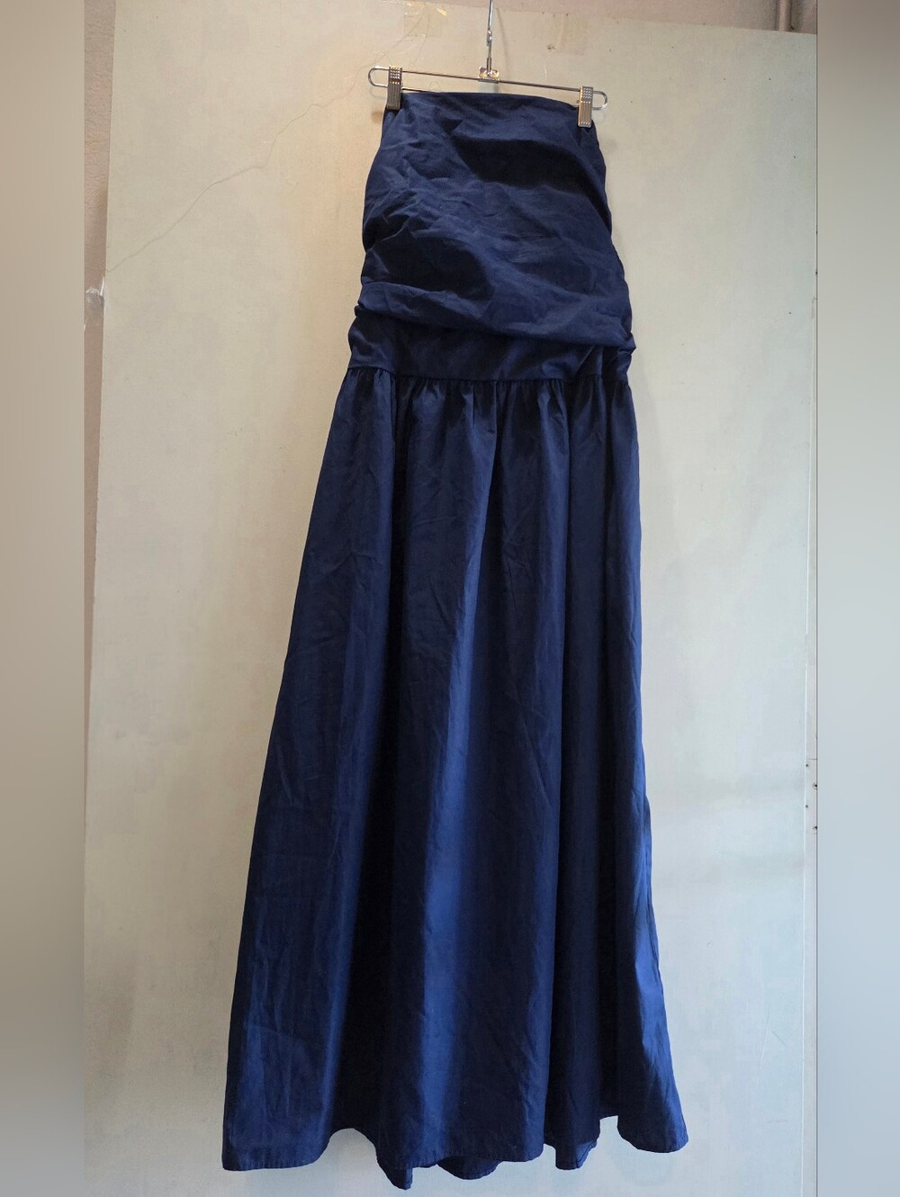 Band Of The Free Strapless Navy XL NWT Midi Dress - Picture 14 of 15